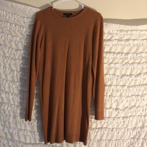 ash colored sweater dress